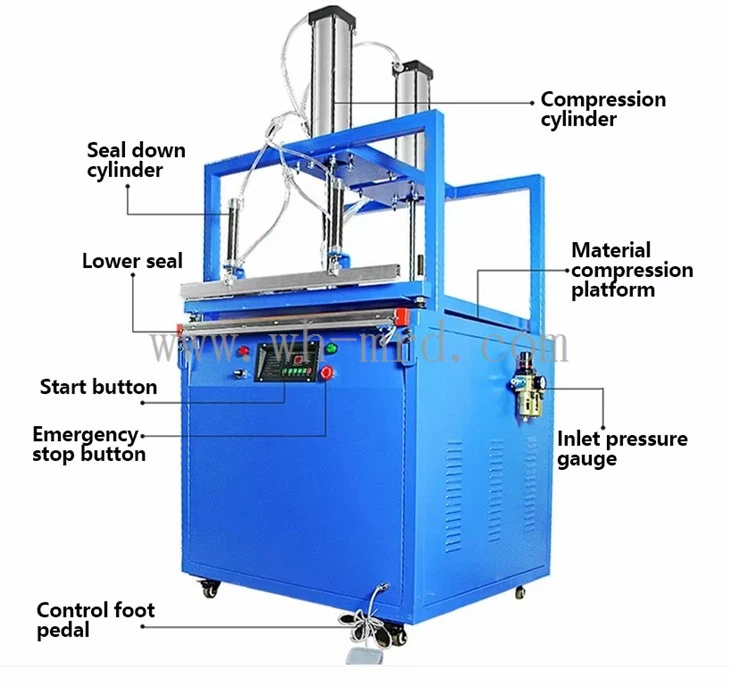 pillow Vacuum Press Packing Machine