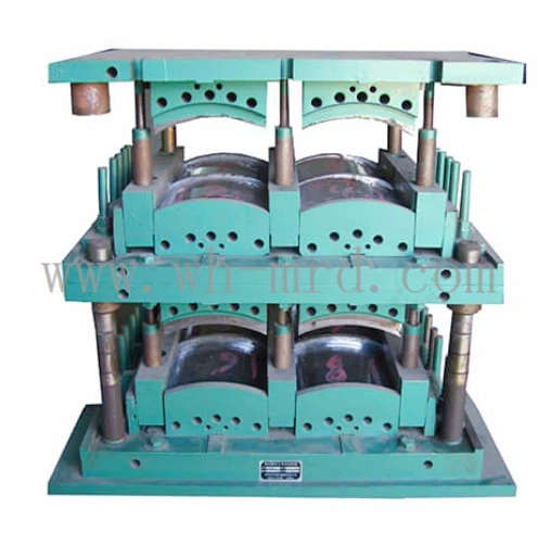 Multi-lag bremsufóður mold