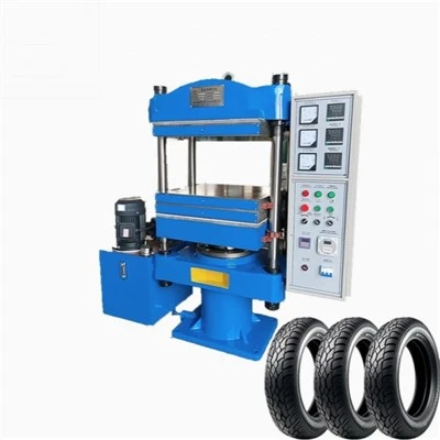 Gúmmí flatbotn plata Vulcanization Machine